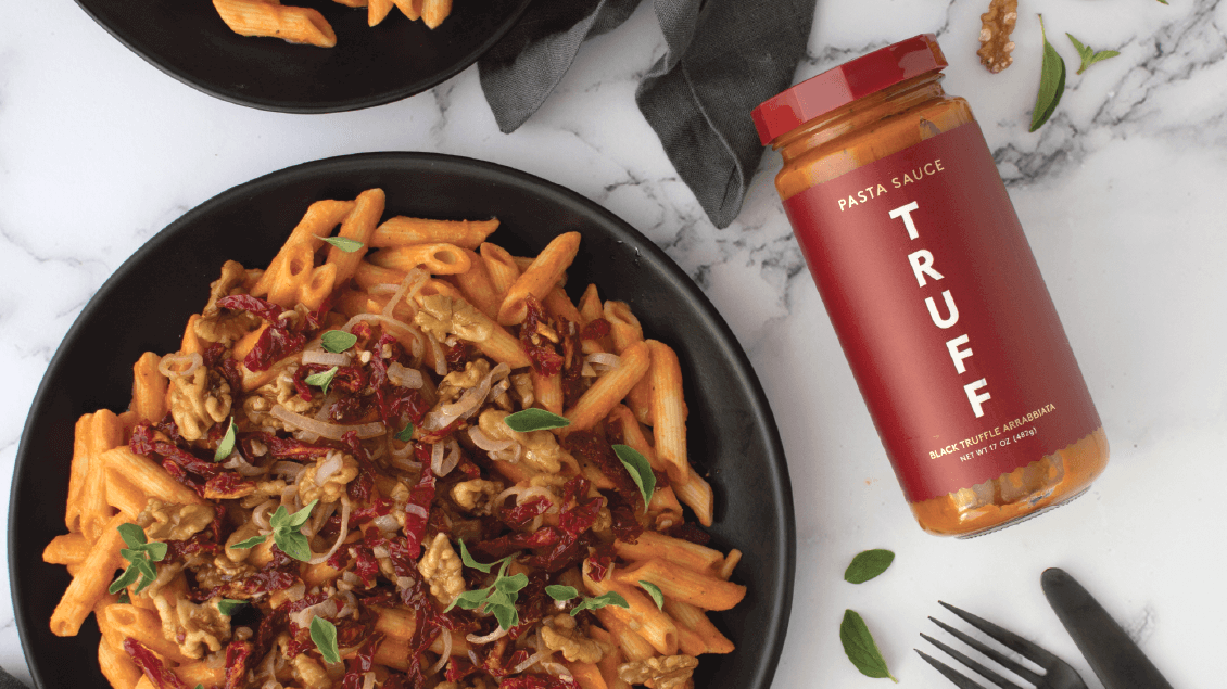 Spicy Sun-dried Tomato Penne Pasta – TRUFF-ANZ