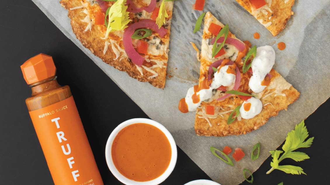 Buffalo Cauliflower Pizza