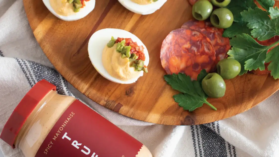 Spanish-Style Deviled Eggs Recipe